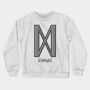 Dagaz Rune Crewneck Sweatshirt